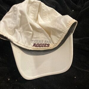 Adidas Classic Texas Aggie White and Gray Cap